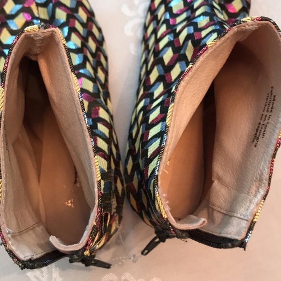 New Anthropologie Joyeux Ankle Boots size 7 - Picture 10 of 14